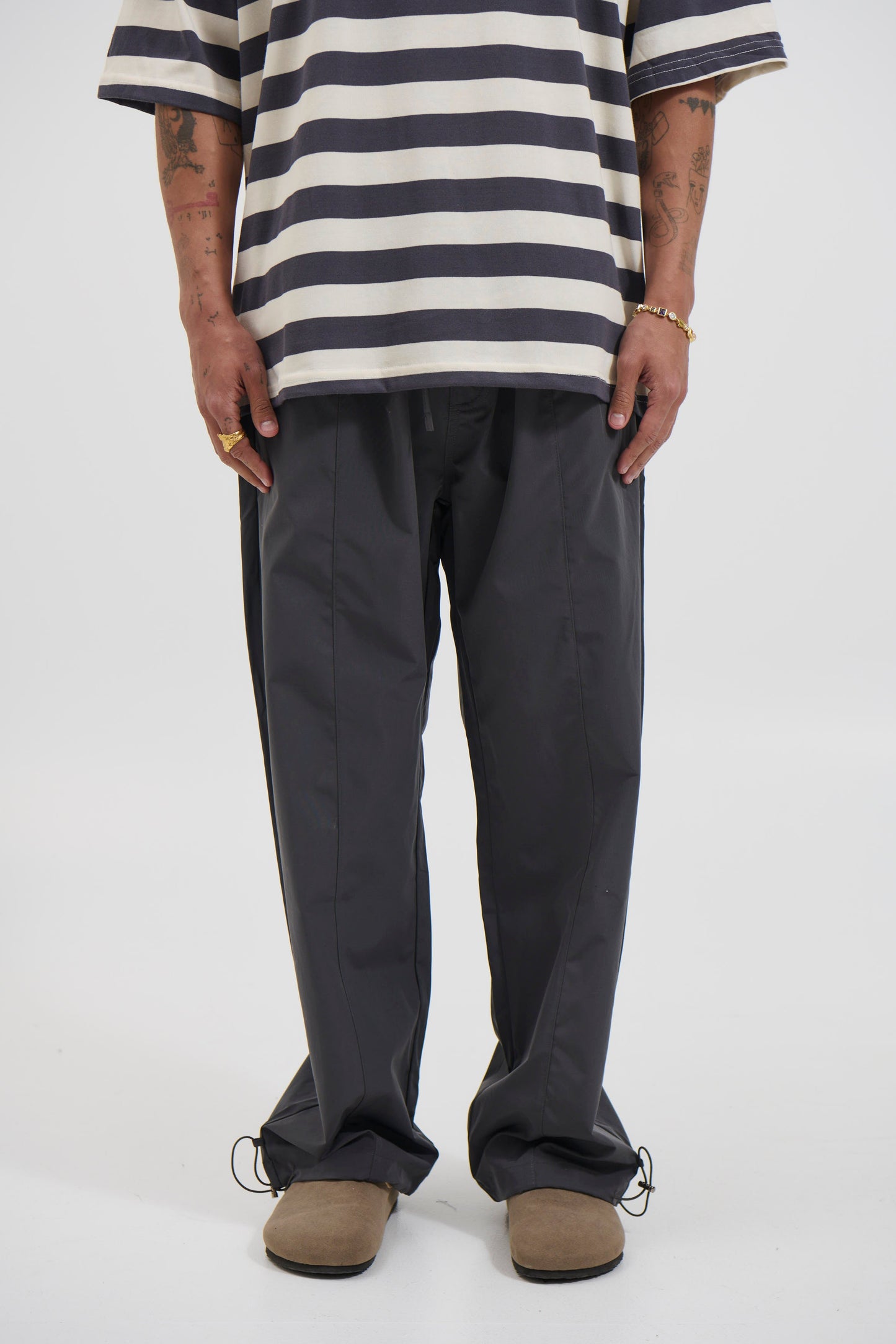 Luke Baggy Pant Slate