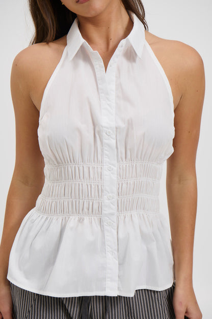 Kristal Top White