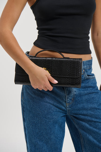 Lover Clutch Black