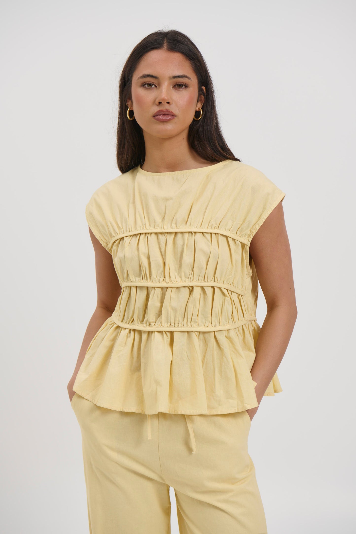 Cara Set Yellow - FINAL SALE