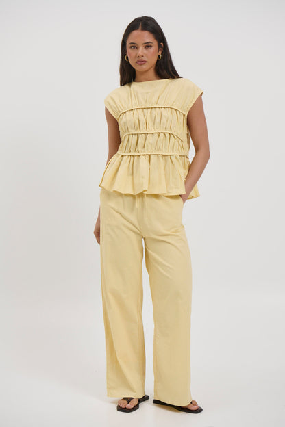 Cara Set Yellow - FINAL SALE