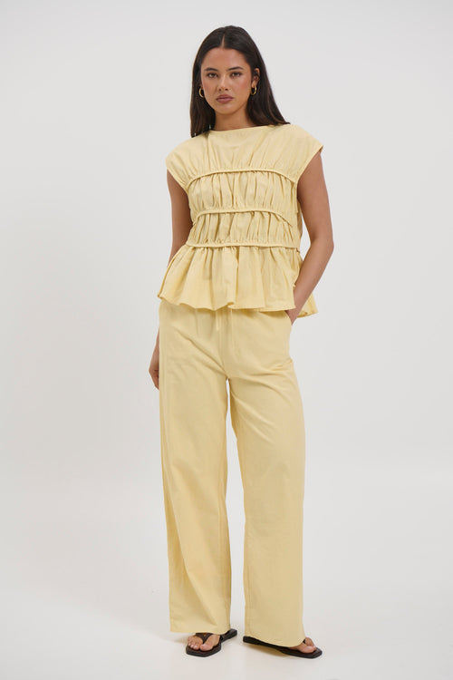 Cara Set Yellow - FINAL SALE