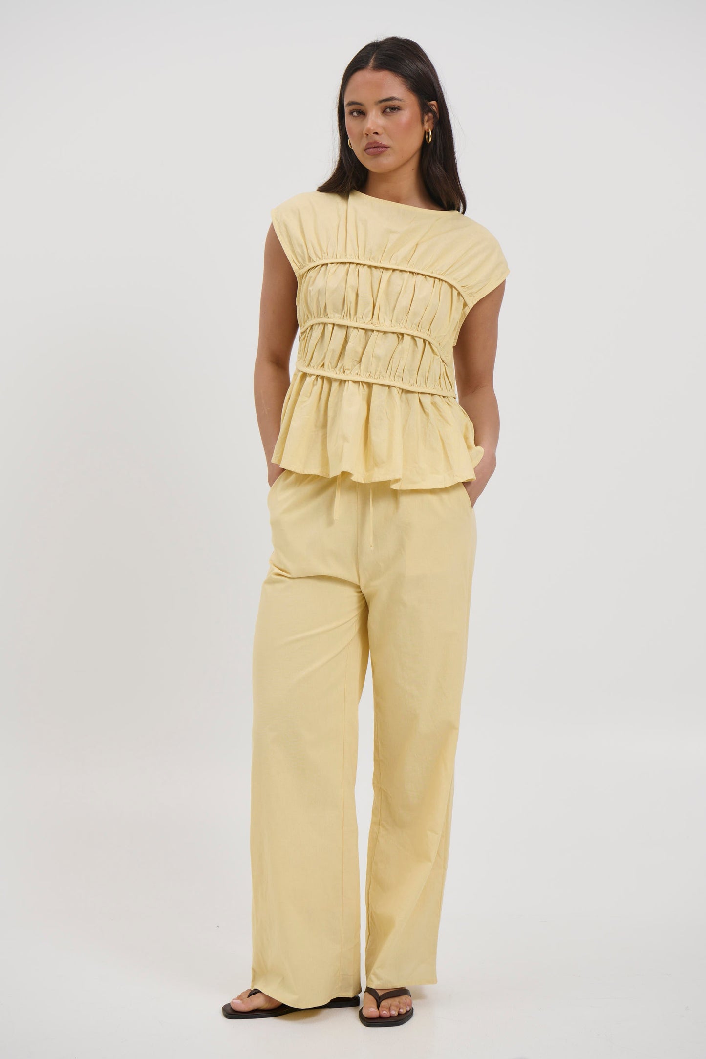 Cara Set Yellow - FINAL SALE