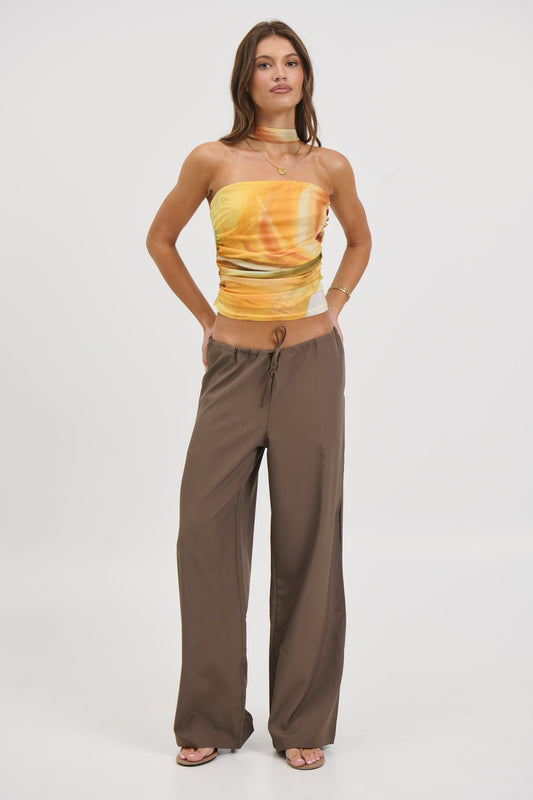 Franca Top Yellow - FINAL SALE