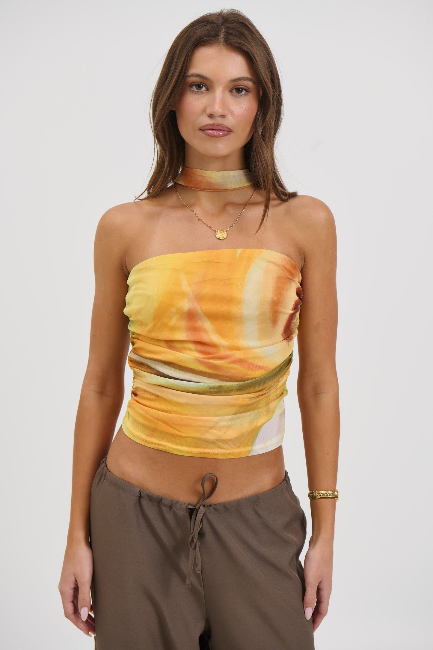 Franca Top Yellow - FINAL SALE