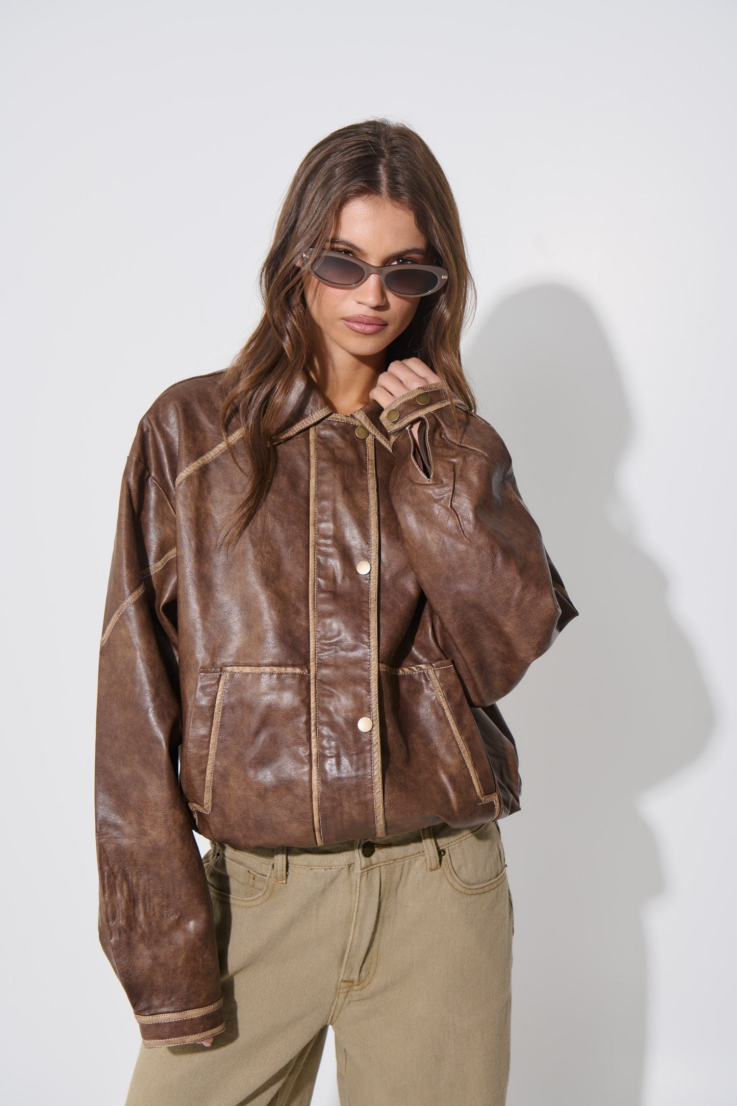 Jorja Bomber Jacket Mocha