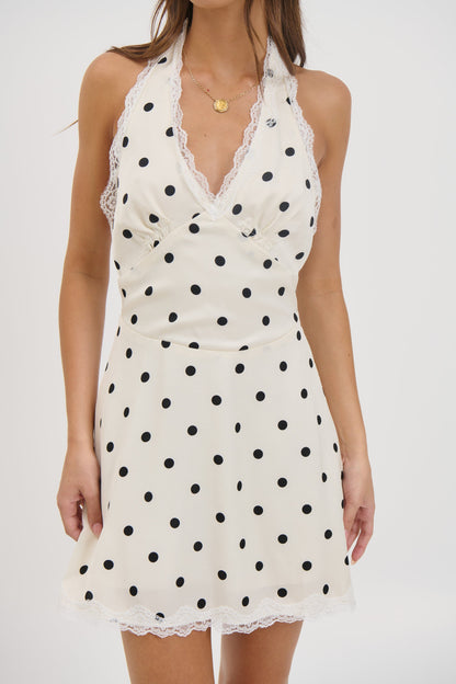 Azalea Mini Dress White - FINAL SALE
