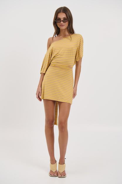 Lana Mini Dress Mustard - FINAL SALE