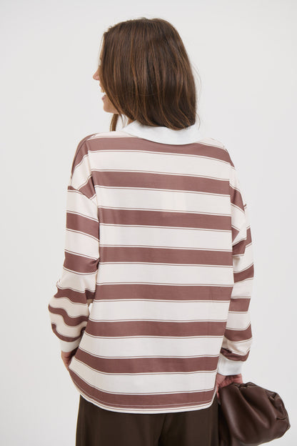 Elliot Rugby Jersey Chocolate - FINAL SALE