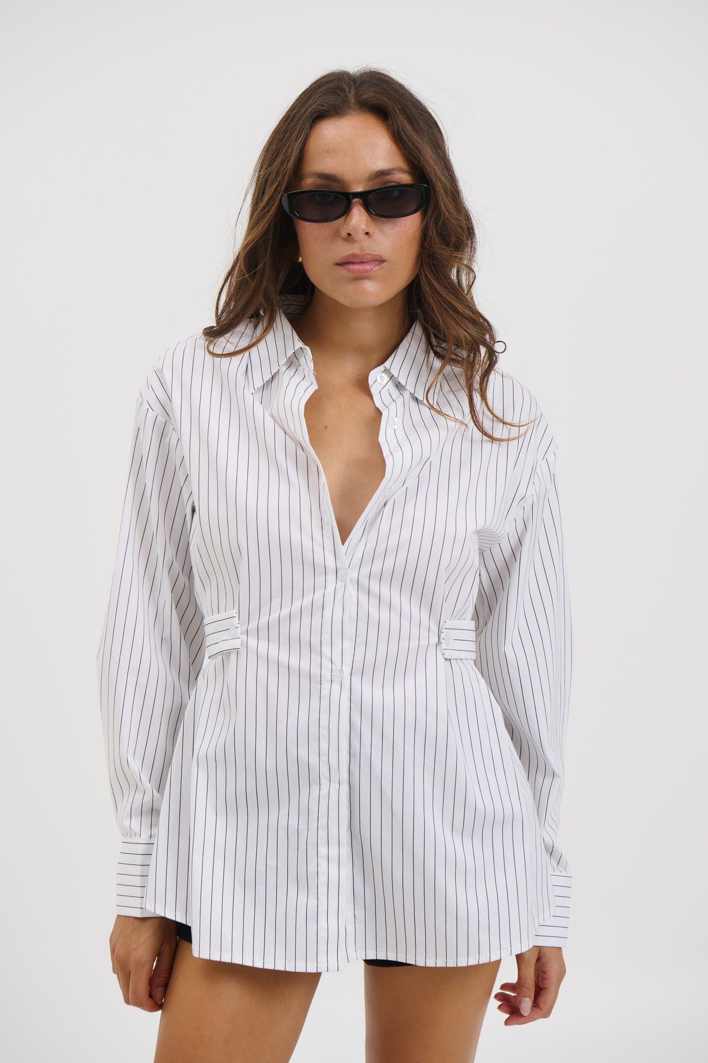 June Oversized Shirt White - FINAL SALE