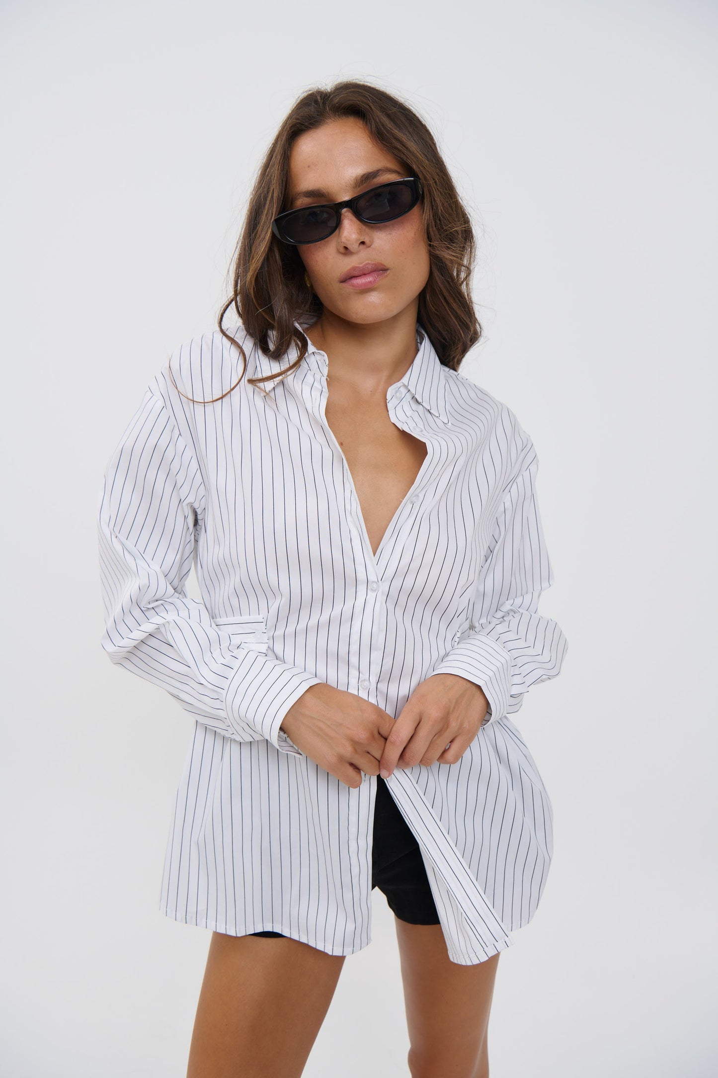 June Oversized Shirt White - FINAL SALE