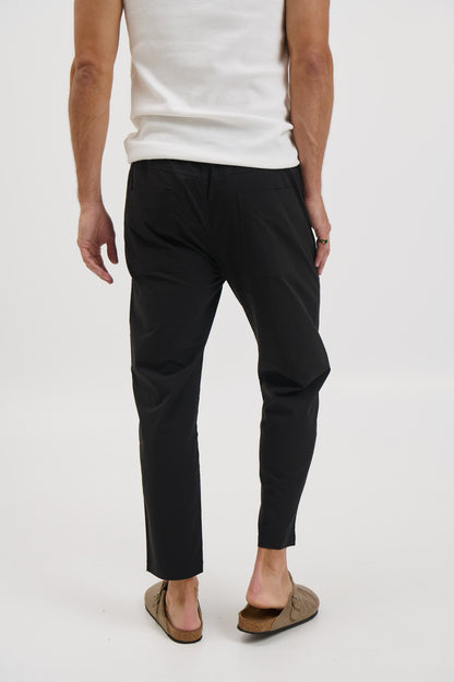 Locky Straight Pant Black