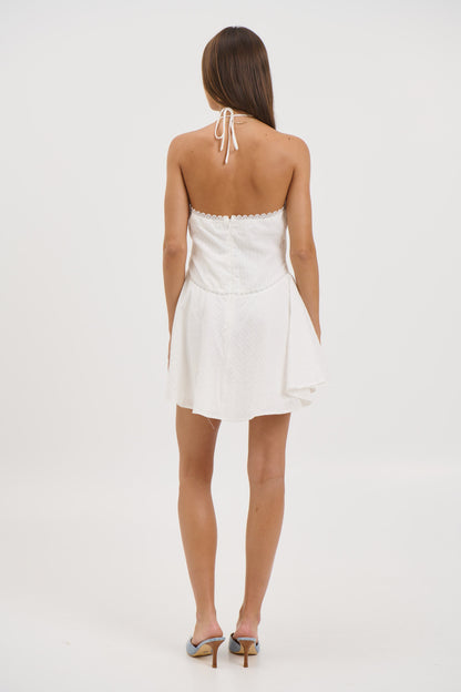 Abia Mini Dress White