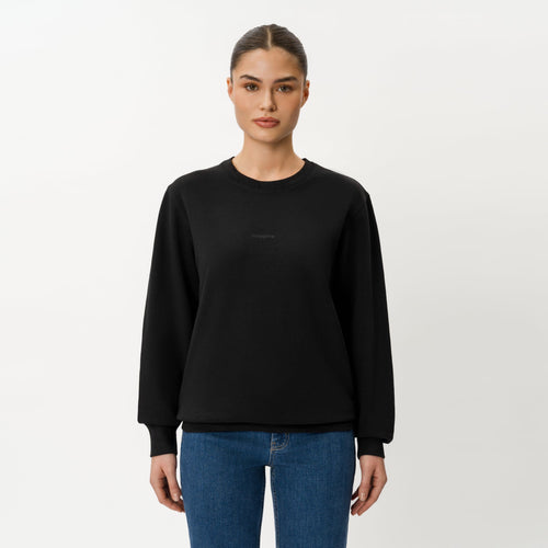 French Terry Crewneck Sweater