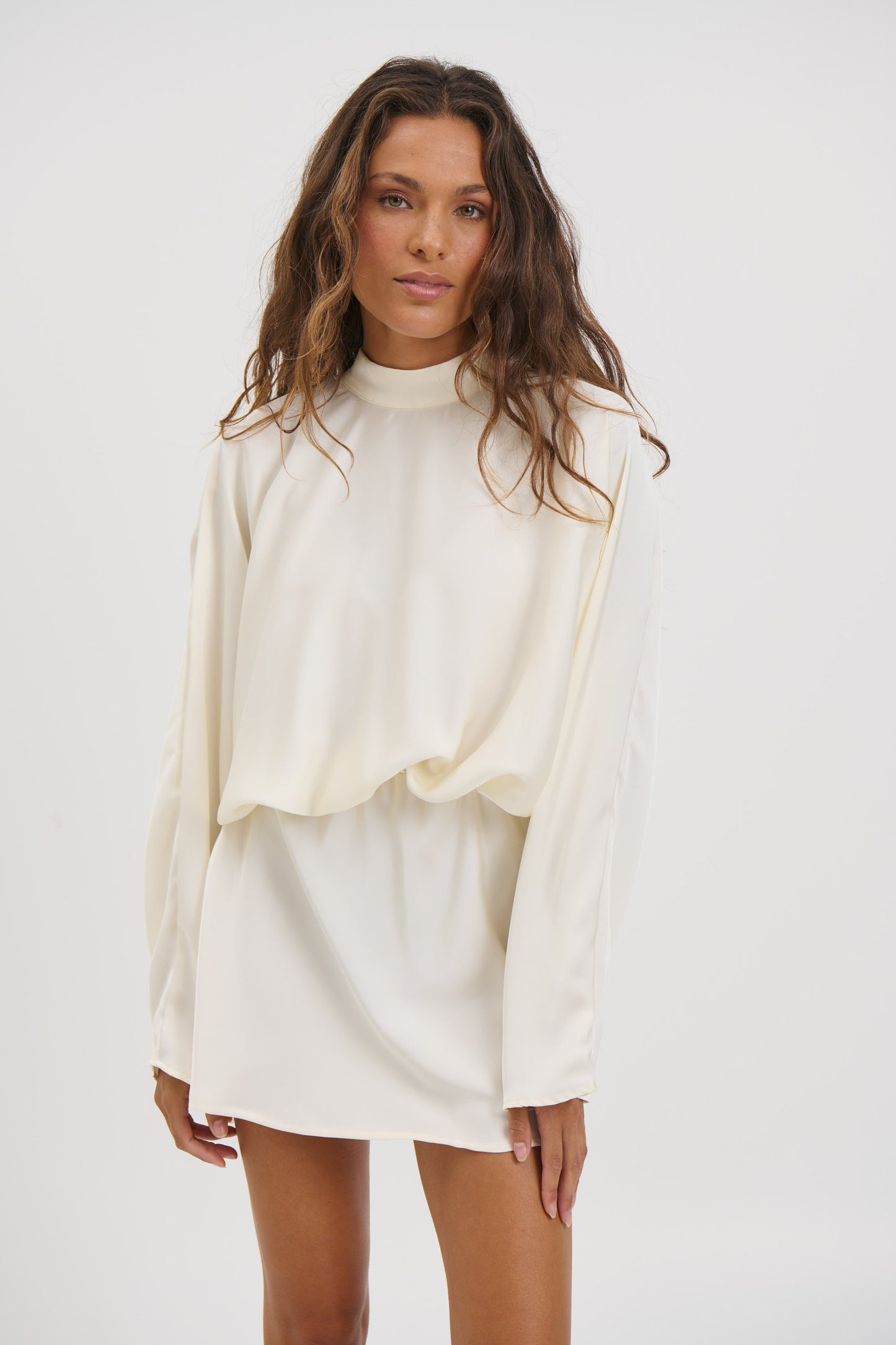 Billie Mini Dress Ivory