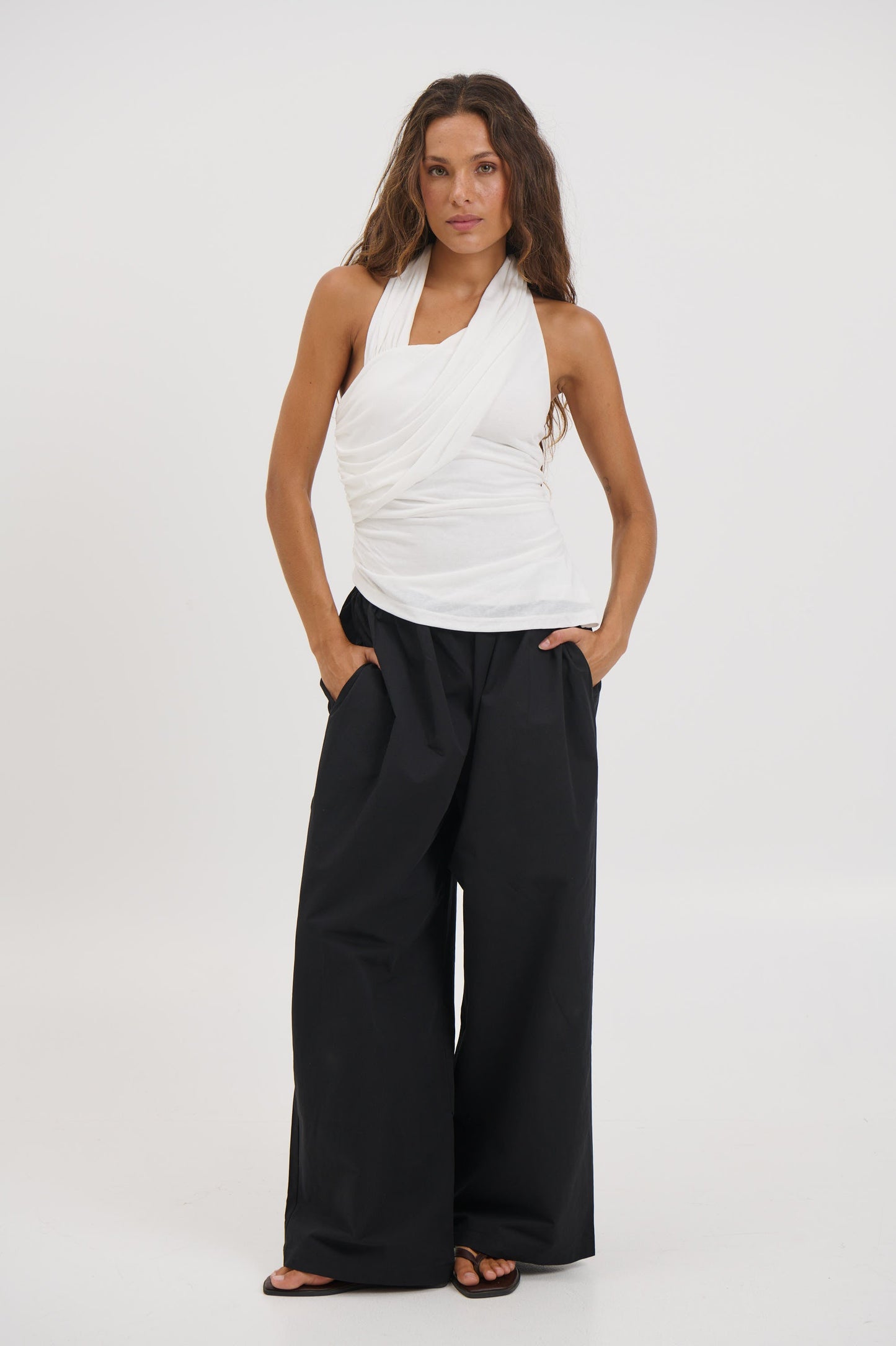 Elvy Top Chalk