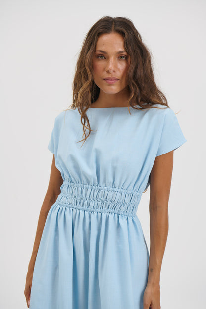 Laila Maxi Dress Sky - FINAL SALE