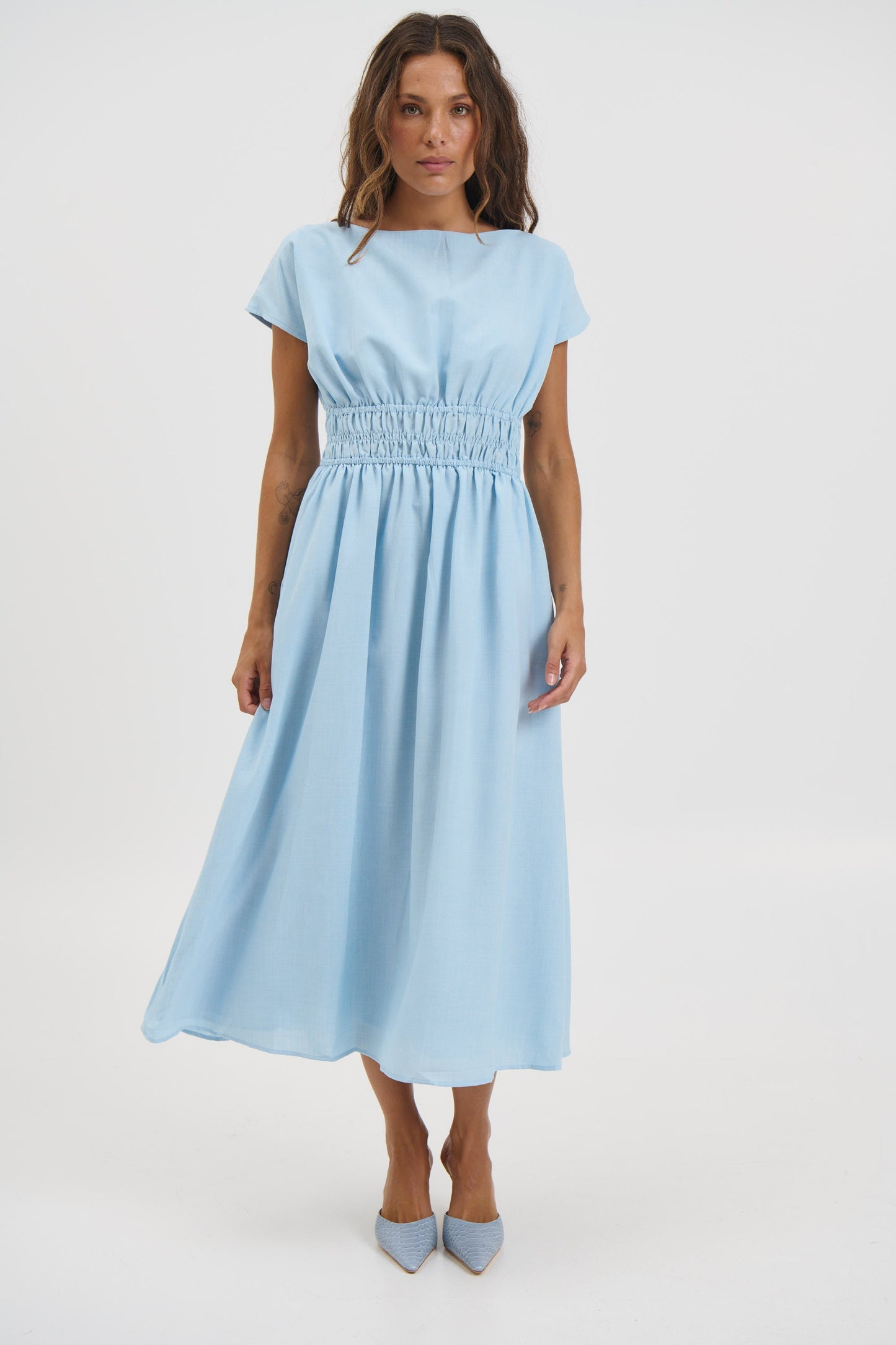 Laila Maxi Dress Sky - FINAL SALE