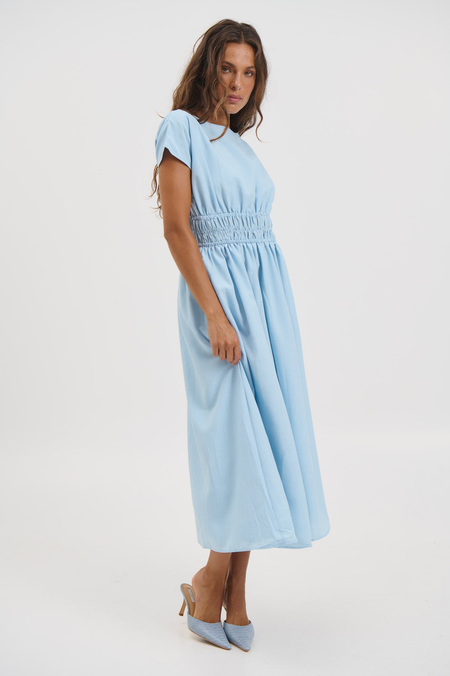 Laila Maxi Dress Sky - FINAL SALE