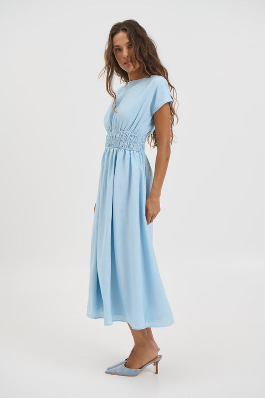 Laila Maxi Dress Sky - FINAL SALE