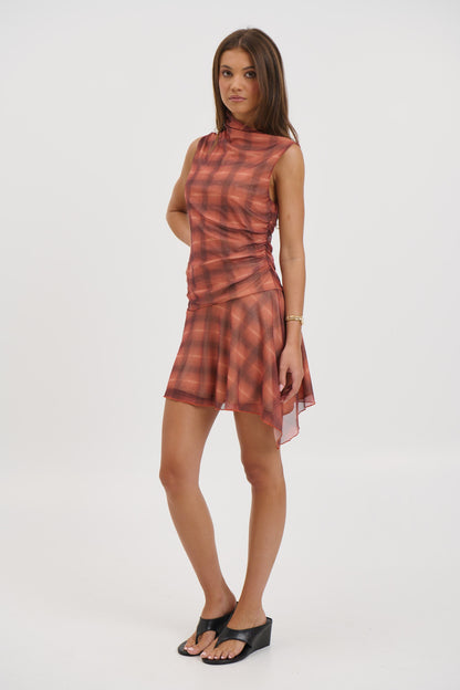 Elky Mini Dress Orange