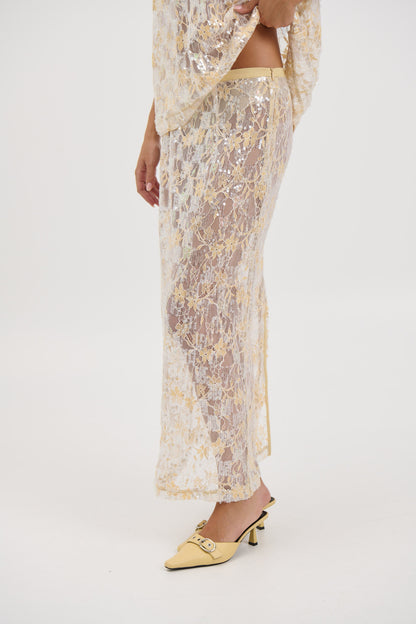 Fern Skirt Gold - FINAL SALE