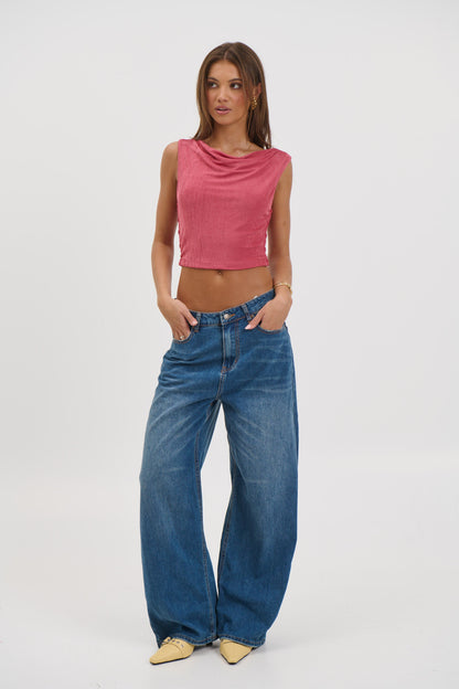 Courtney Top Rose