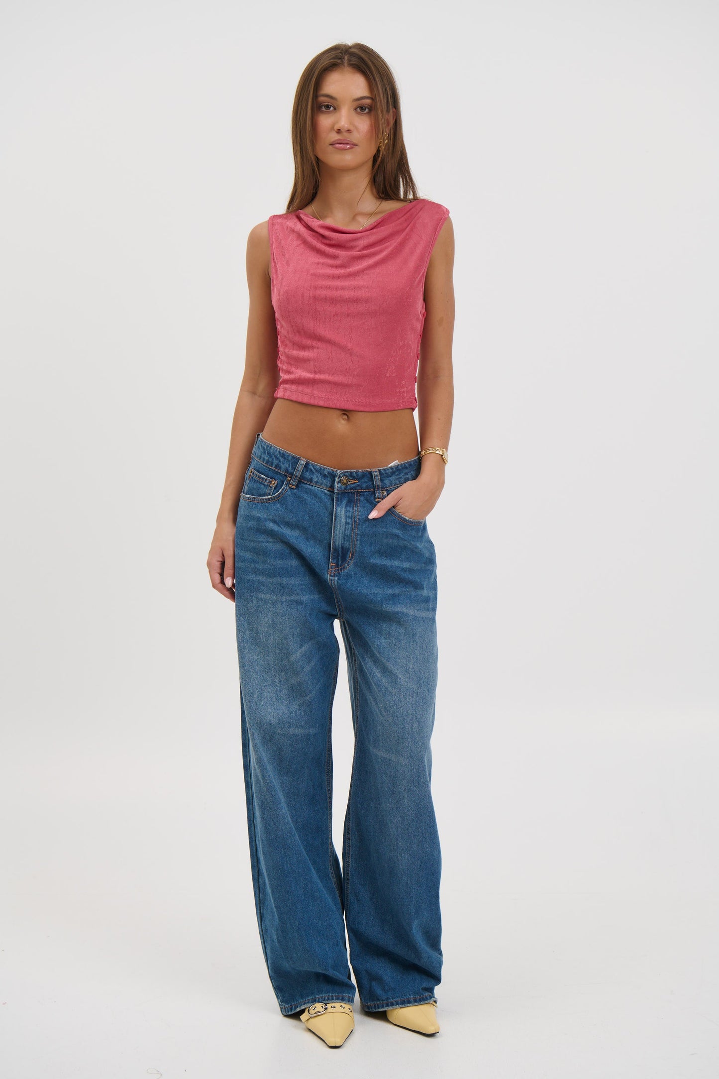Courtney Top Rose