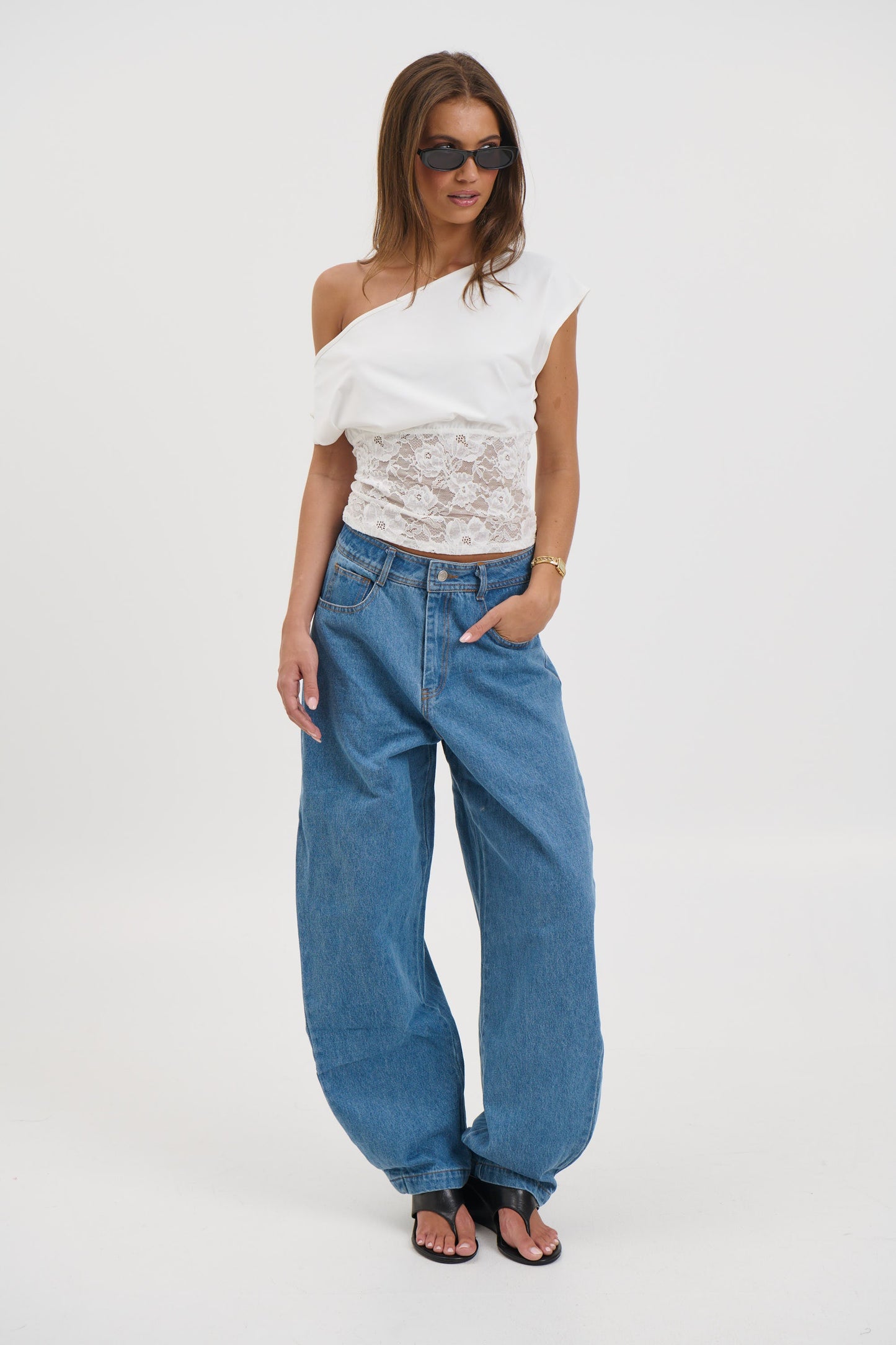 Kate Lace Top White