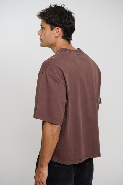 Emmett Box Tee Chocolate
