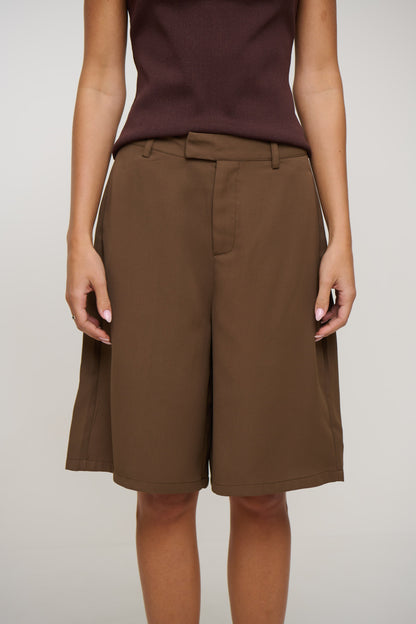 Brooks Bermuda Short Chocolate