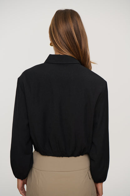 Alix Bomber Black