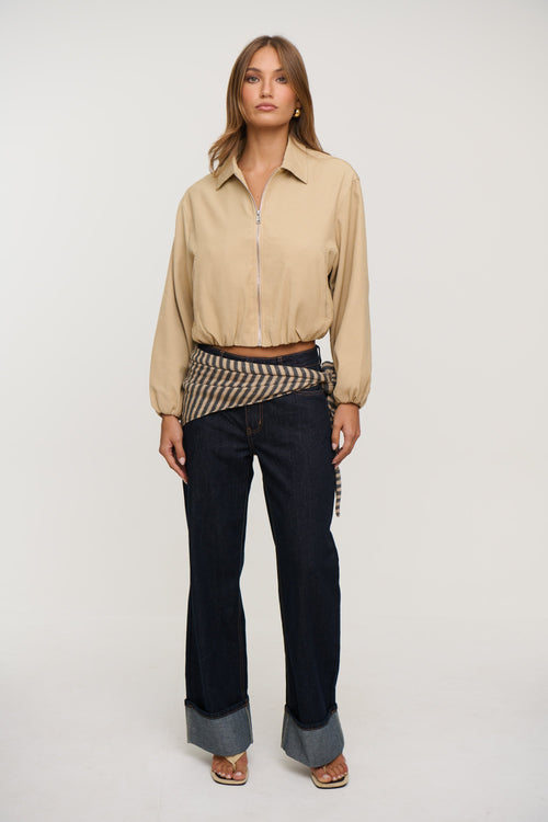 Alix Bomber Camel