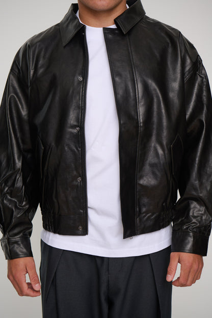 Bomber Jacket Vintage Black