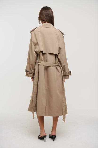 Darci Trench Mocha
