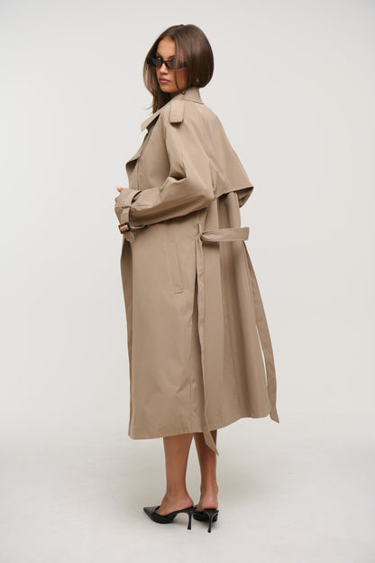 Darci Trench Mocha