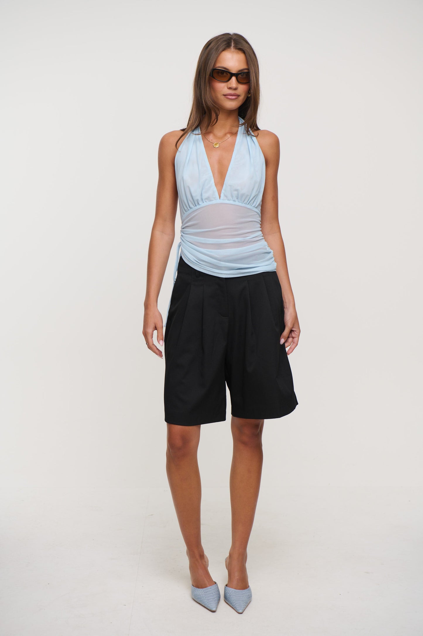 Angel Halter Sky - FINAL SALE