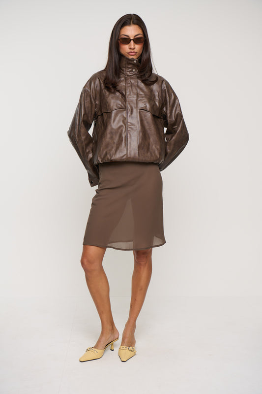 Cienna Jacket Brown