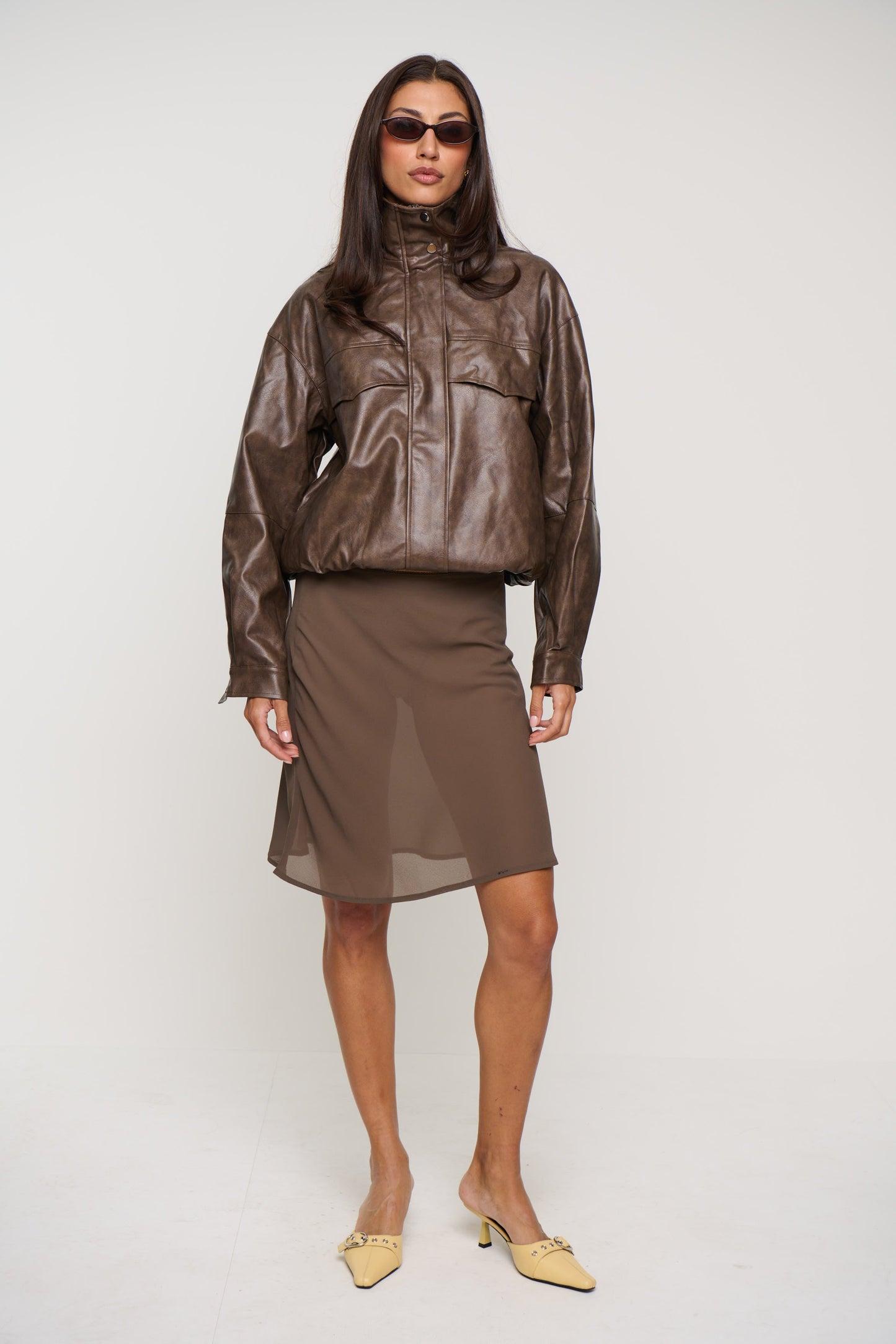 Cienna Jacket Brown