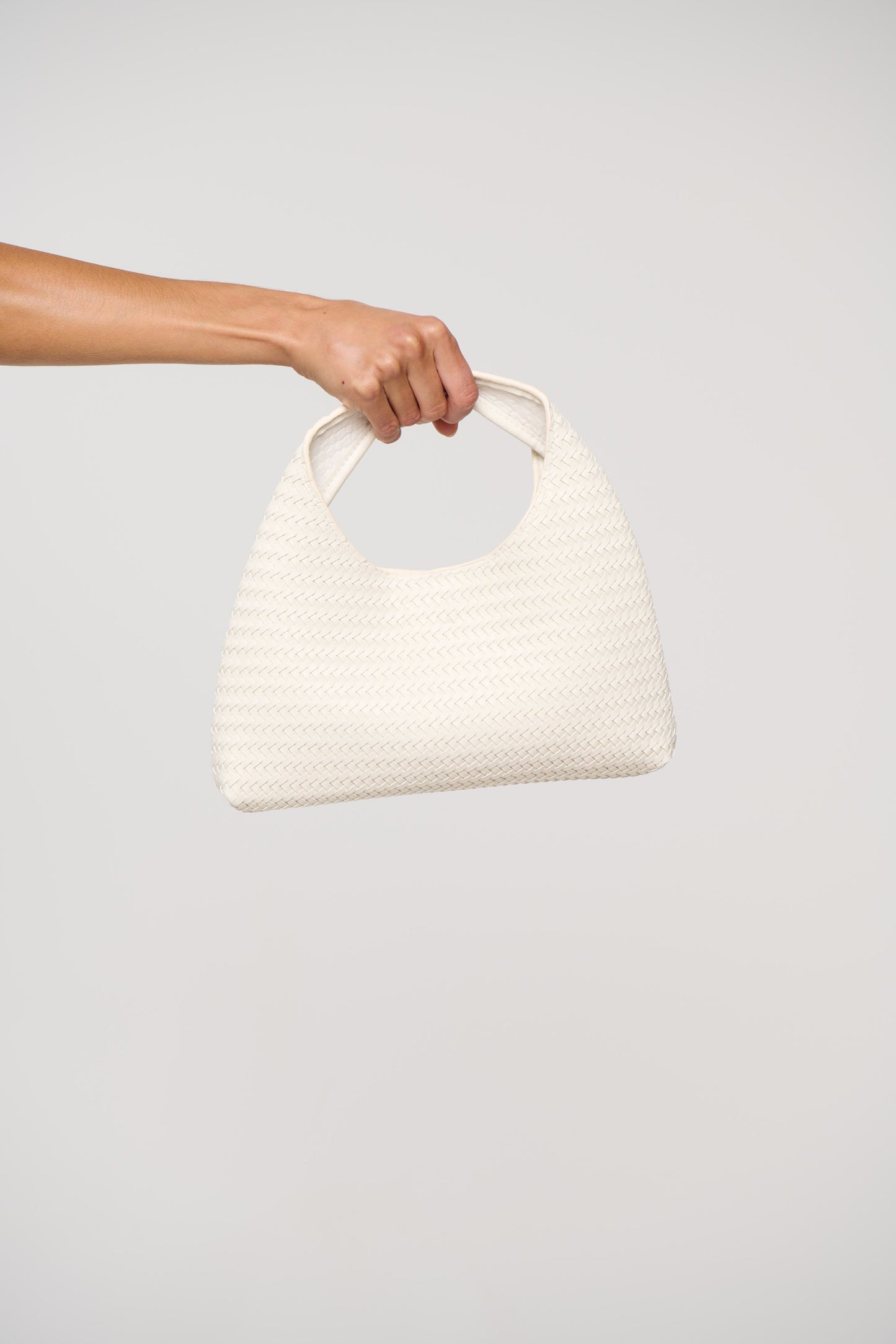 Eliana Handle Bag White