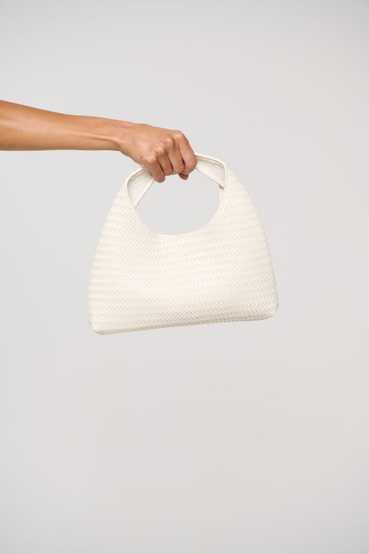 Eliana Handle Bag White