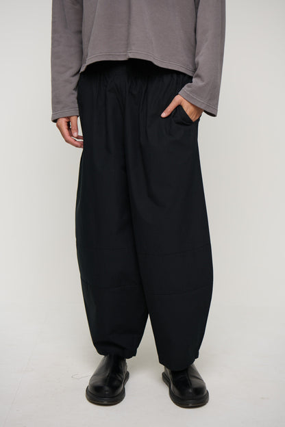 Julius Baggy Pant Black