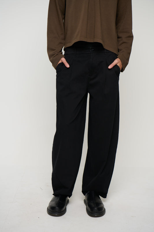 Harris Relaxed Pant Black