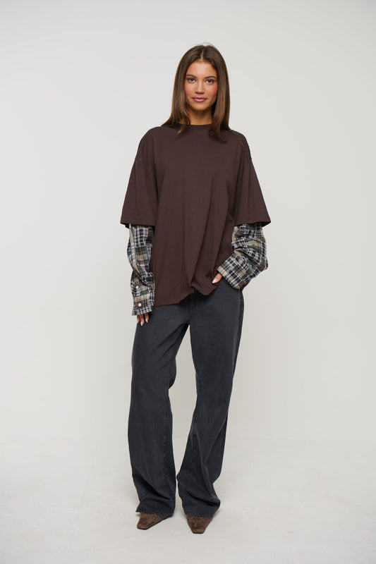 Bottega Shirt Coffee