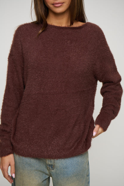 Lennox Jumper Chocolate