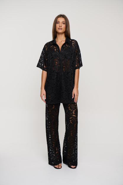 Irina Lace Set Black