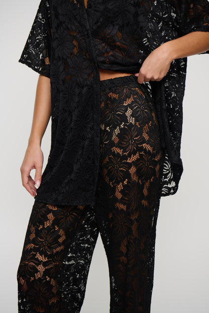 Irina Lace Set Black
