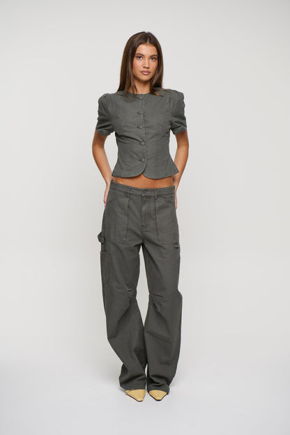 Femme Blouse Moss