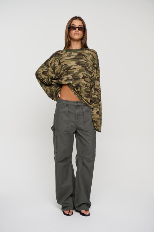 Bloom Long Sleeve Camo