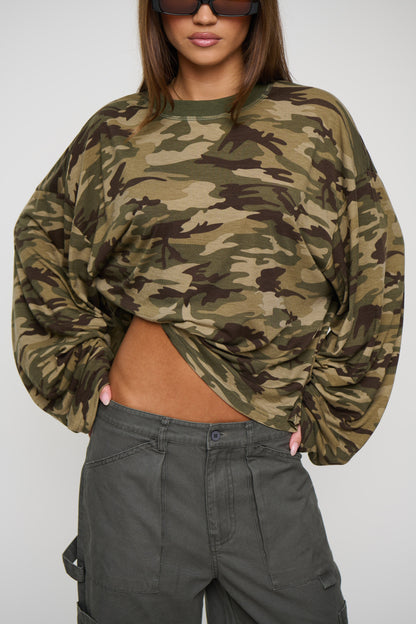 Bloom Long Sleeve Camo